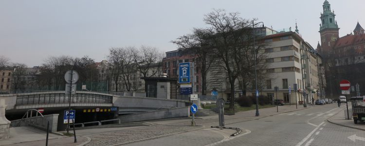 Wawel - pierwszy system parkingowy SKIDATA w Krakowie