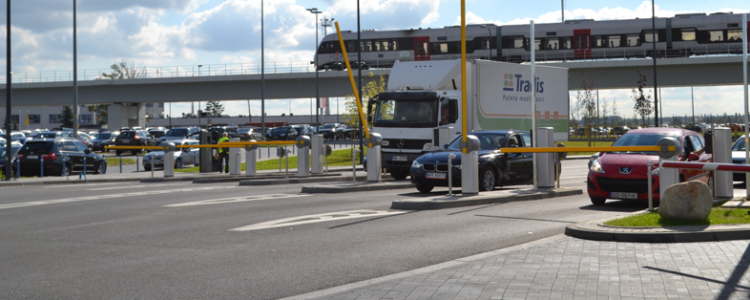 DG PARK wyposażył w system parkingowy SKIDATA Lotnisko w Gdańsku
